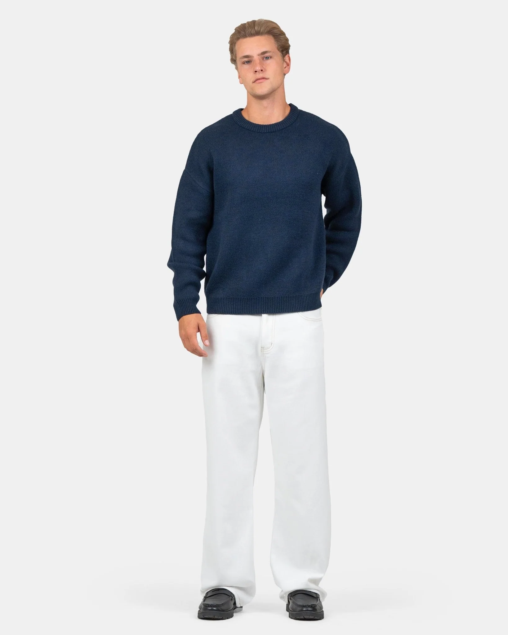 Baggy denim jeans white - Image 5