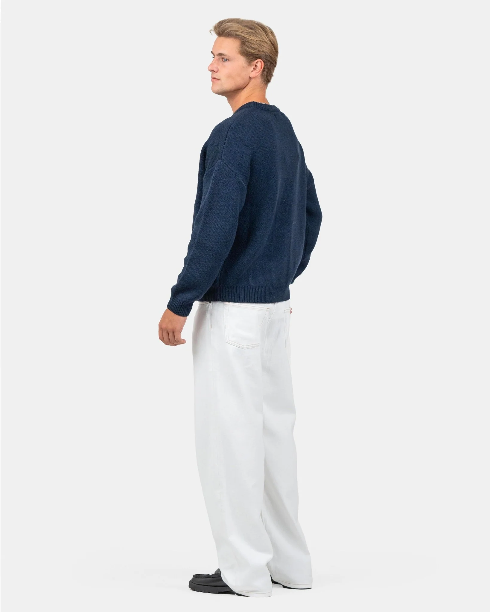 Baggy denim jeans white - Image 6