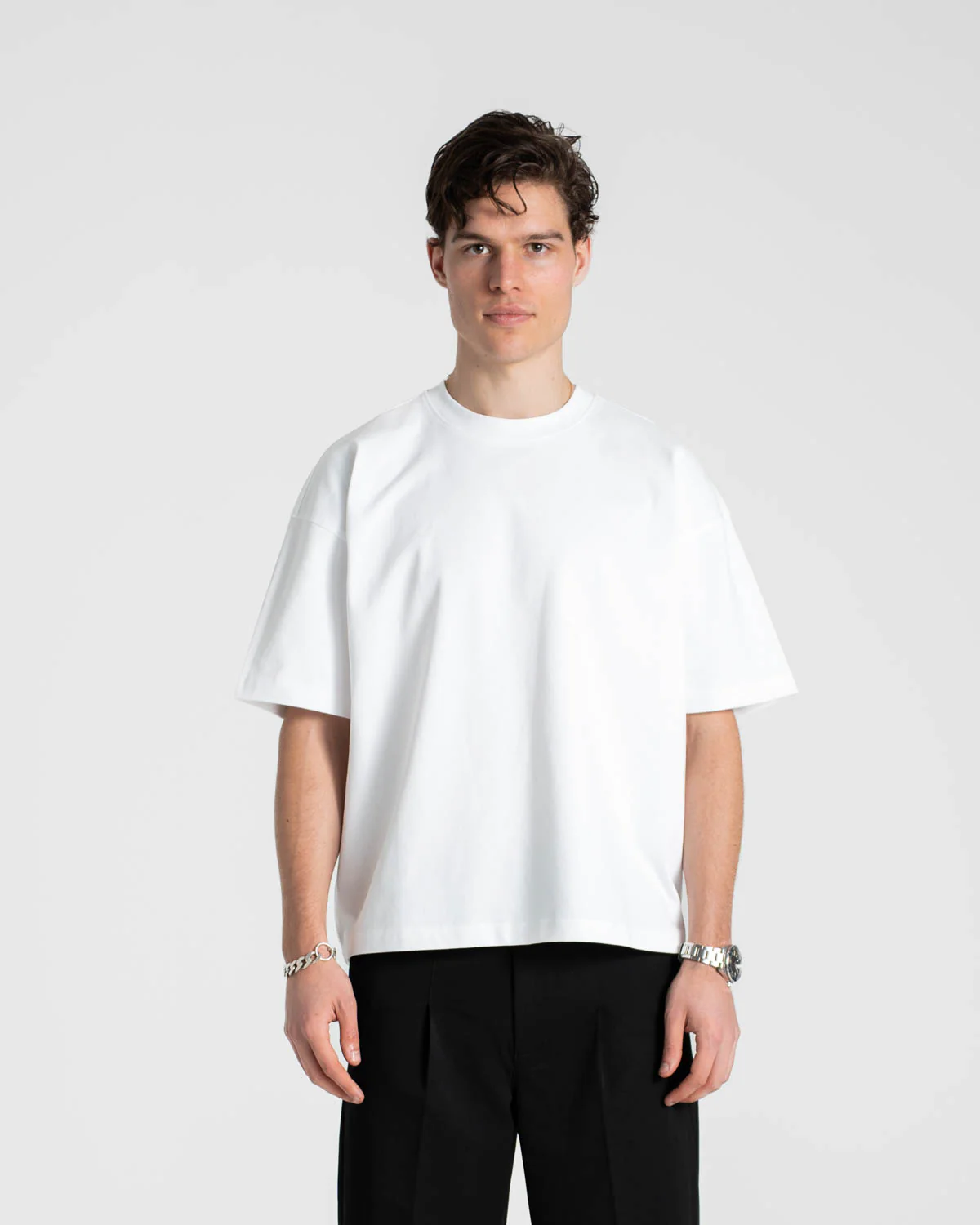 Blank T-shirt White - Image 3