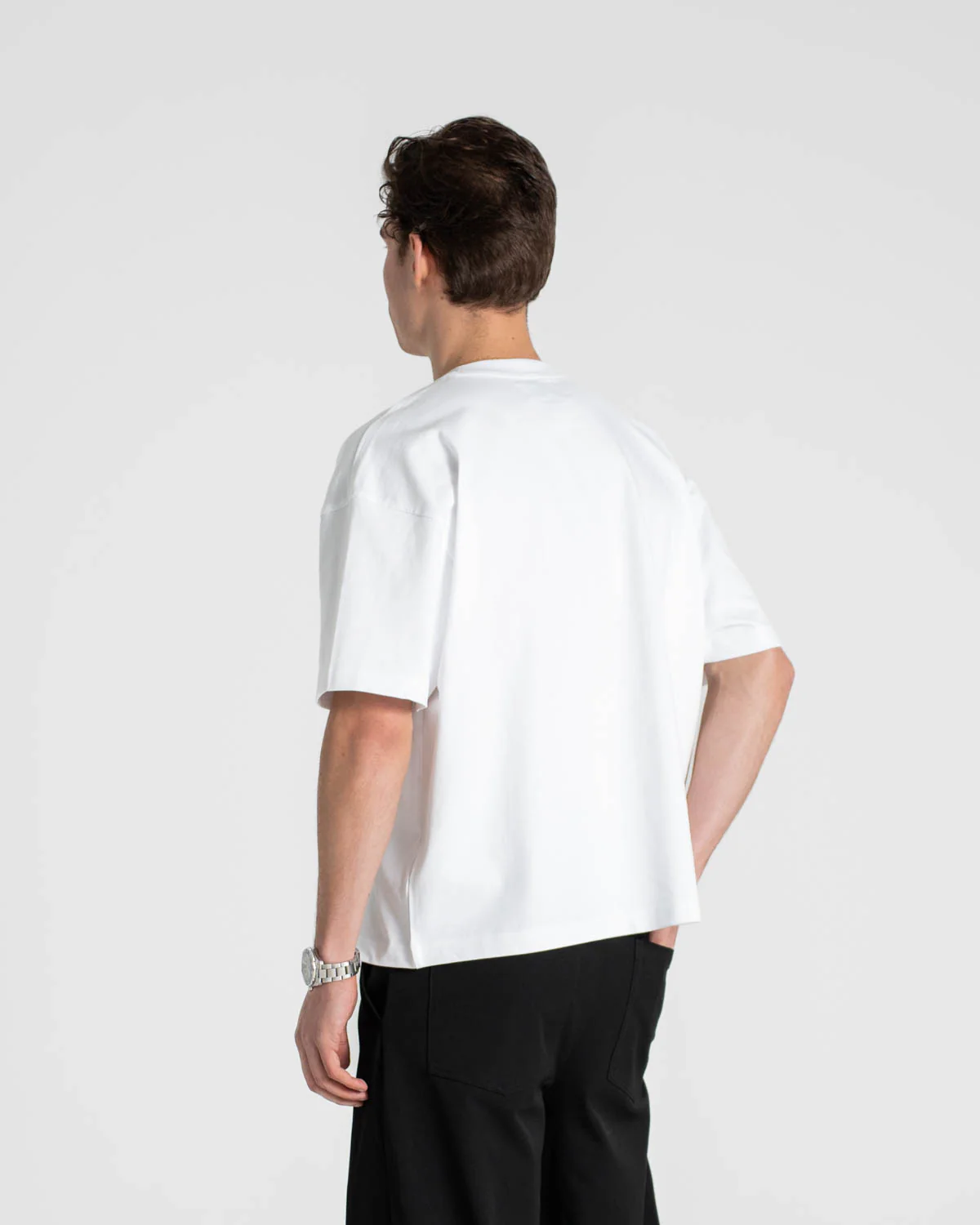 Blank T-shirt White - Image 5