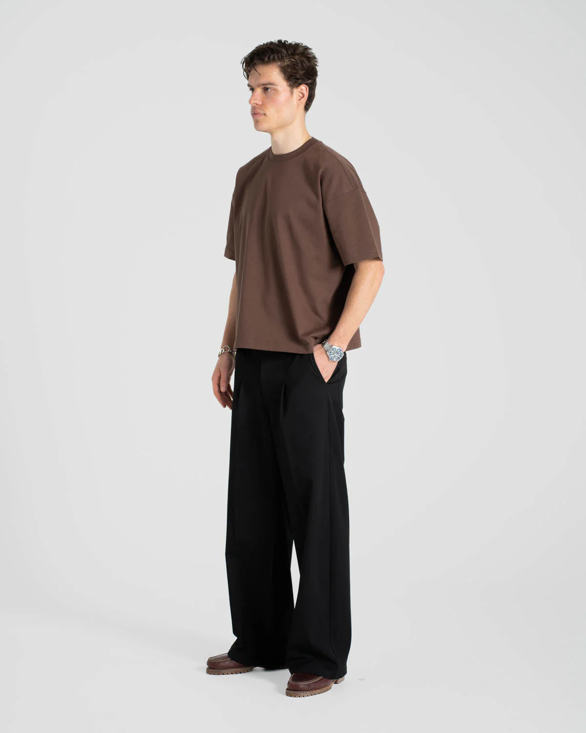Blank T-Shirt Brown - Image 6