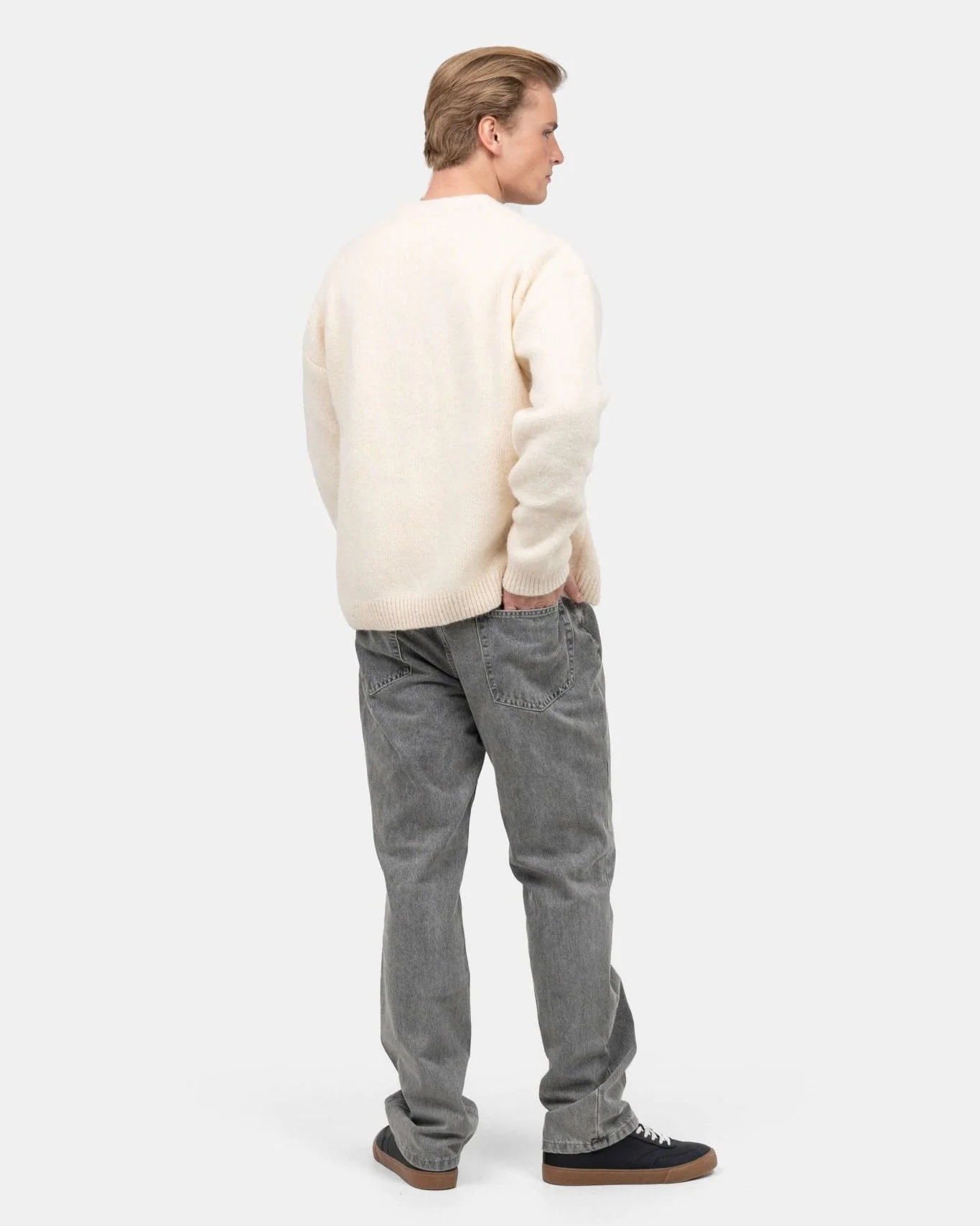 Cardigan cream white - Image 6