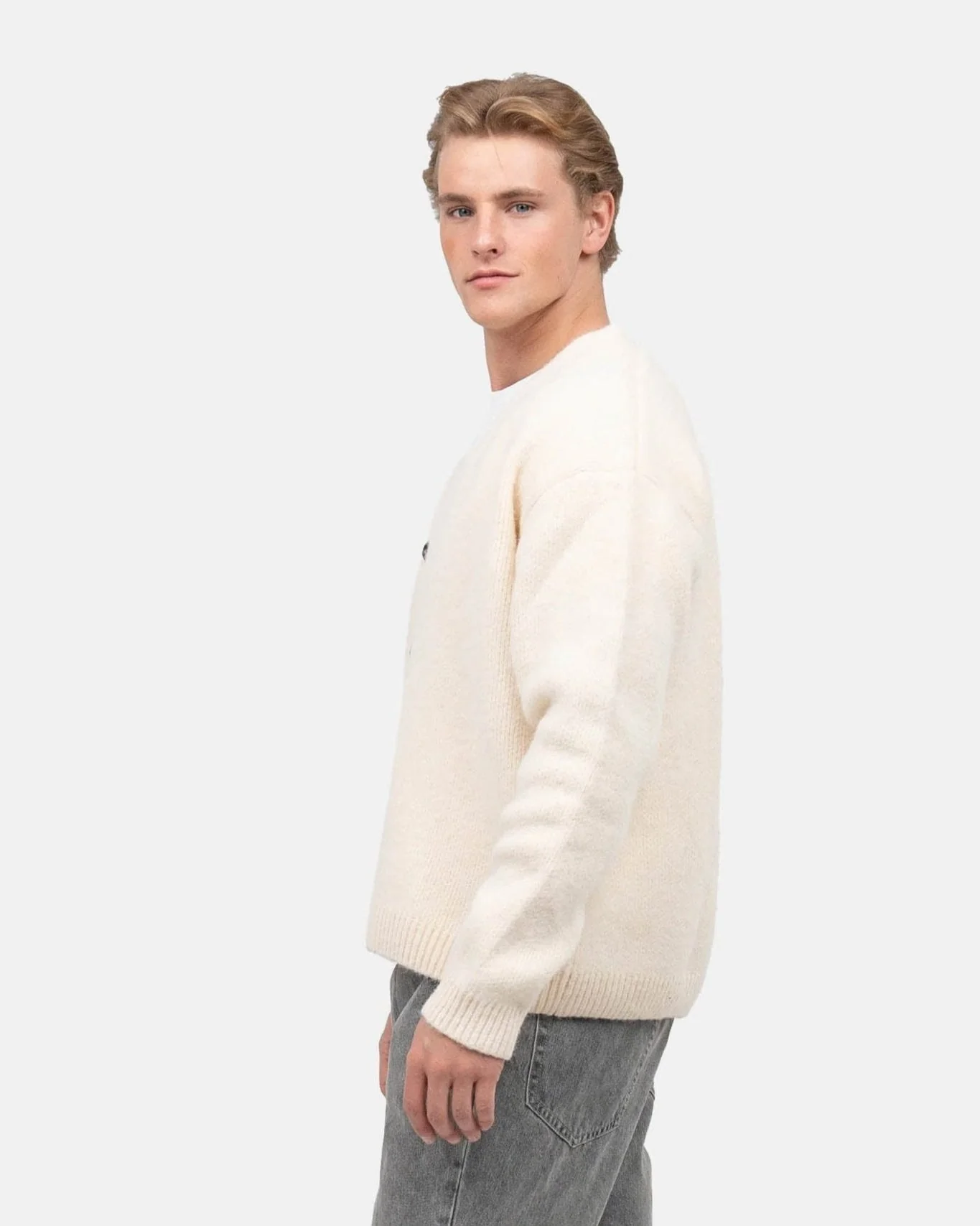 Cardigan cream white - Image 7