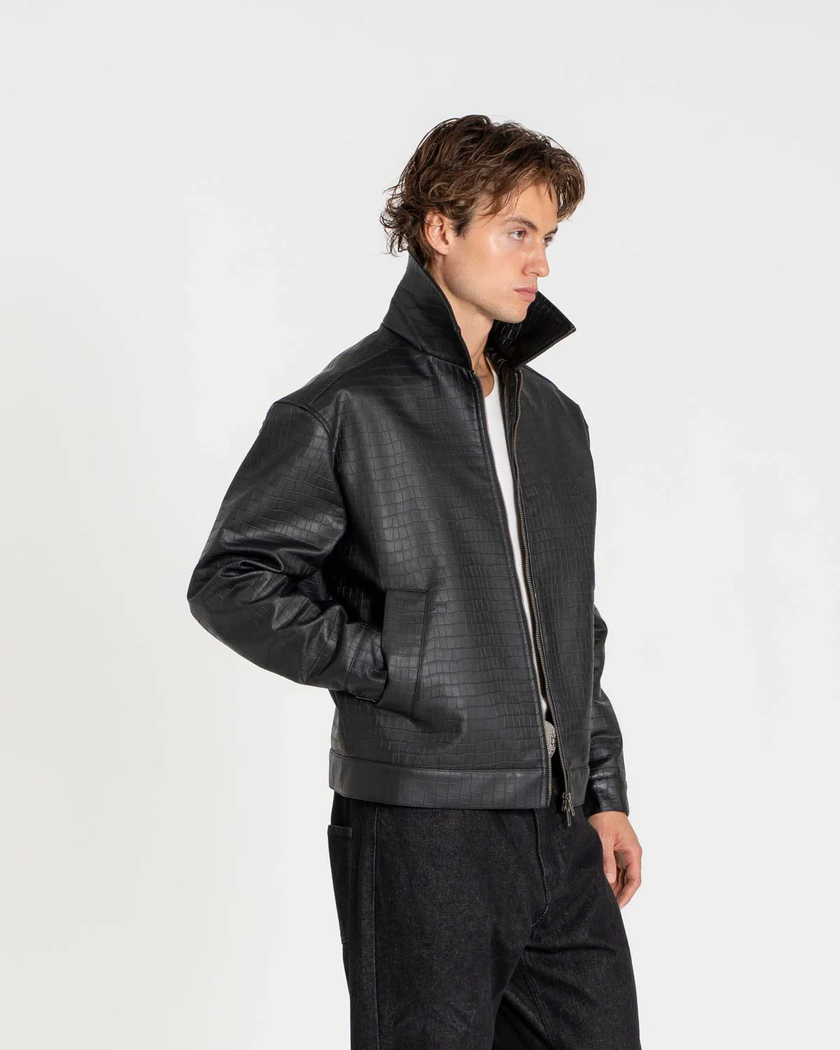 Croc Jacket Black - Image 6