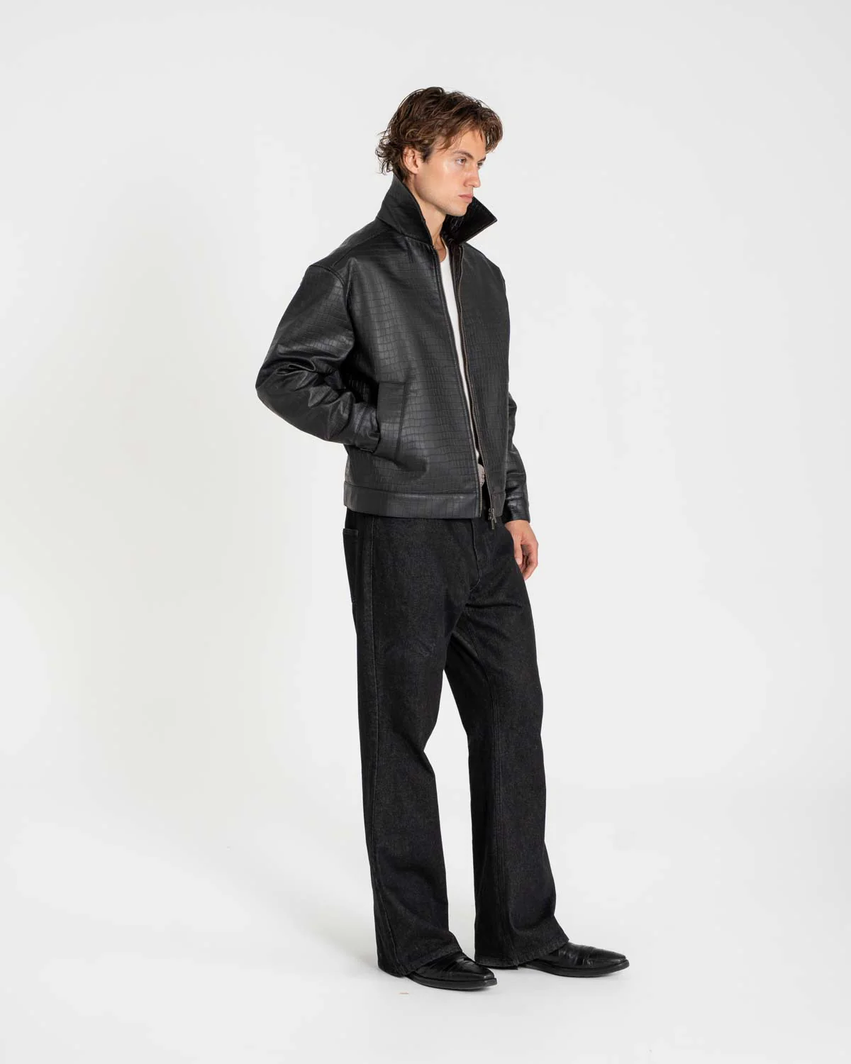 Croc Jacket Black - Image 7