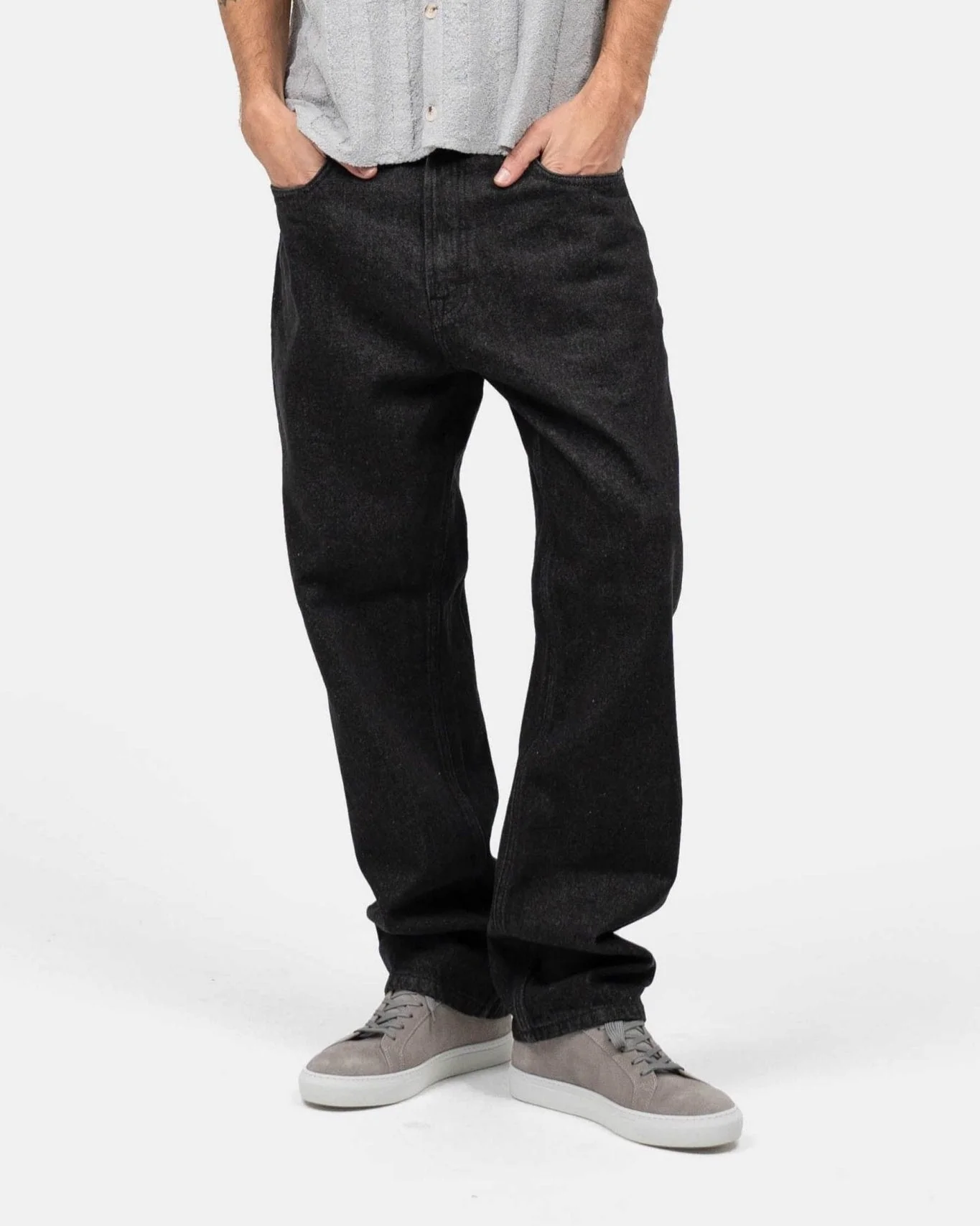 Regular denim jeans black - Image 3