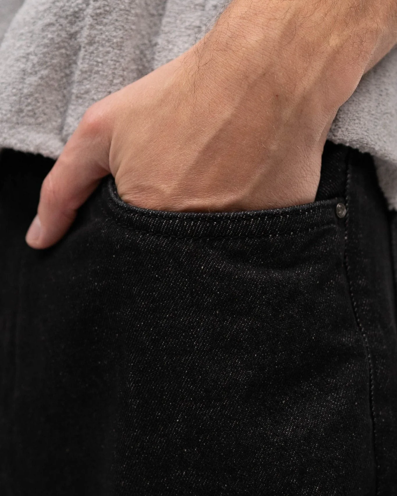 Regular denim jeans black - Image 7