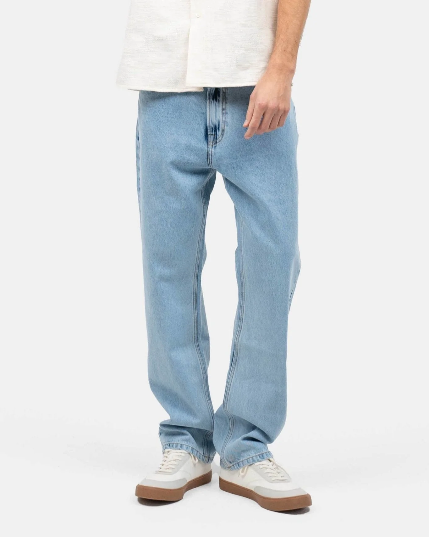 Regular denim jeans light blue - Image 3