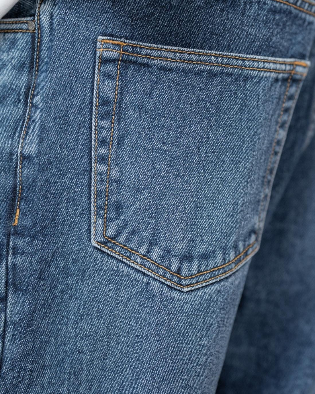 Regular denim jeans mid blue - Image 9