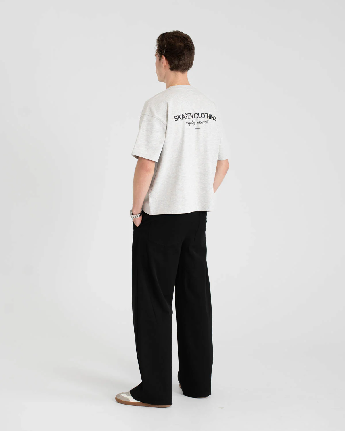 Everyday Essentials T-Shirt Grey - Image 6