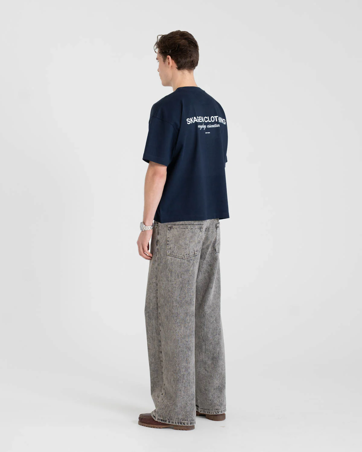 Everyday Essentials T-Shirt Navy - Image 6