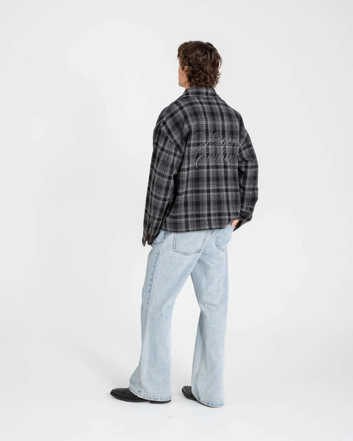 Flannel Jacket Gray - Image 12
