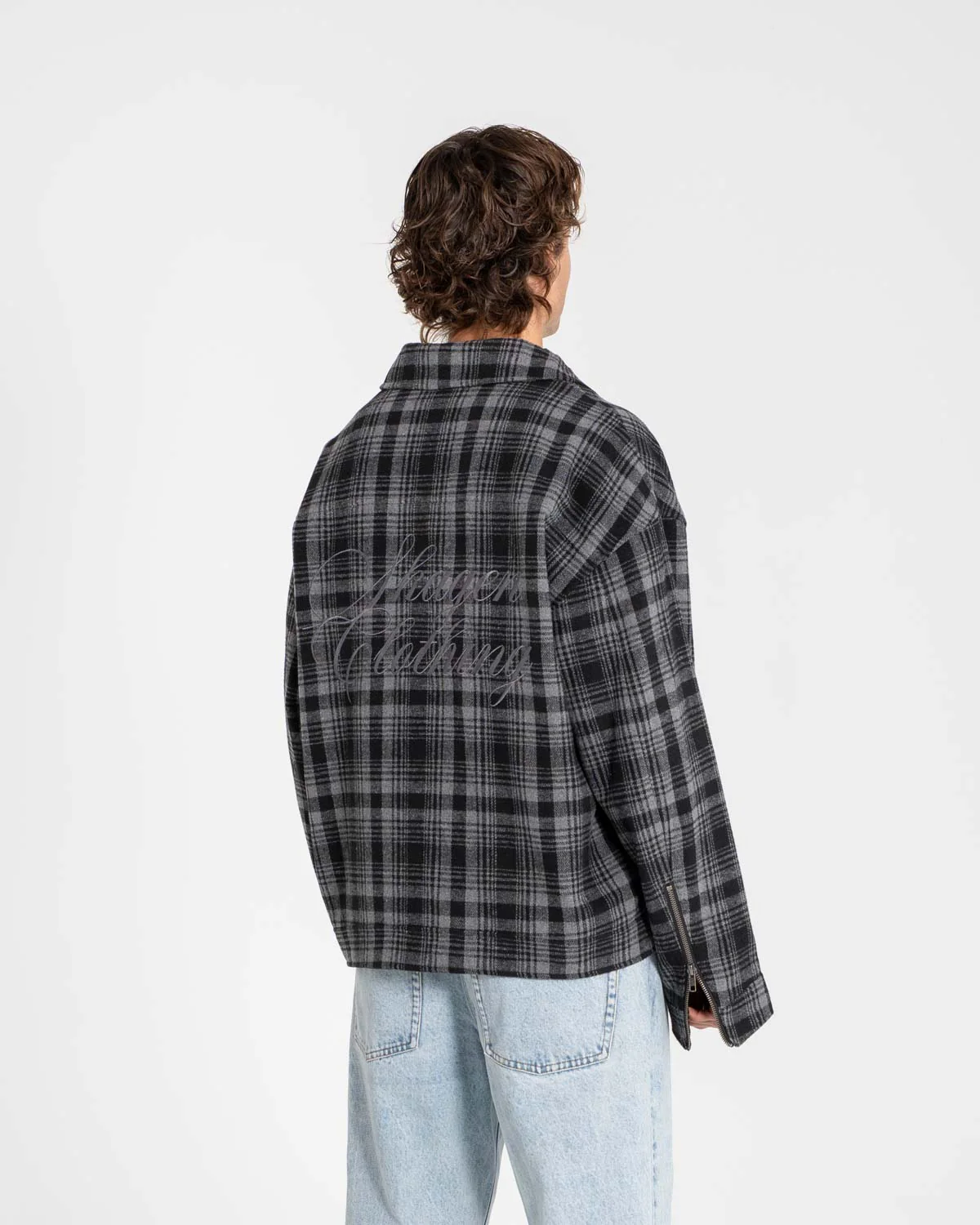 Flannel Jacket Gray - Image 7