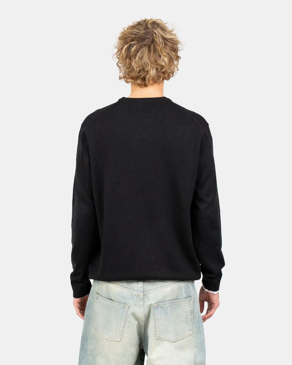 Knit sweater black - Image 7