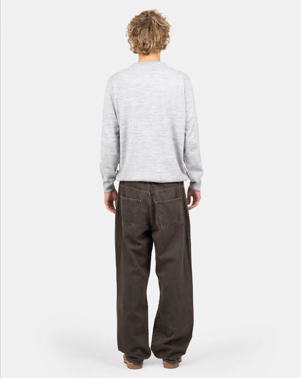 Knit sweater gray - Image 8