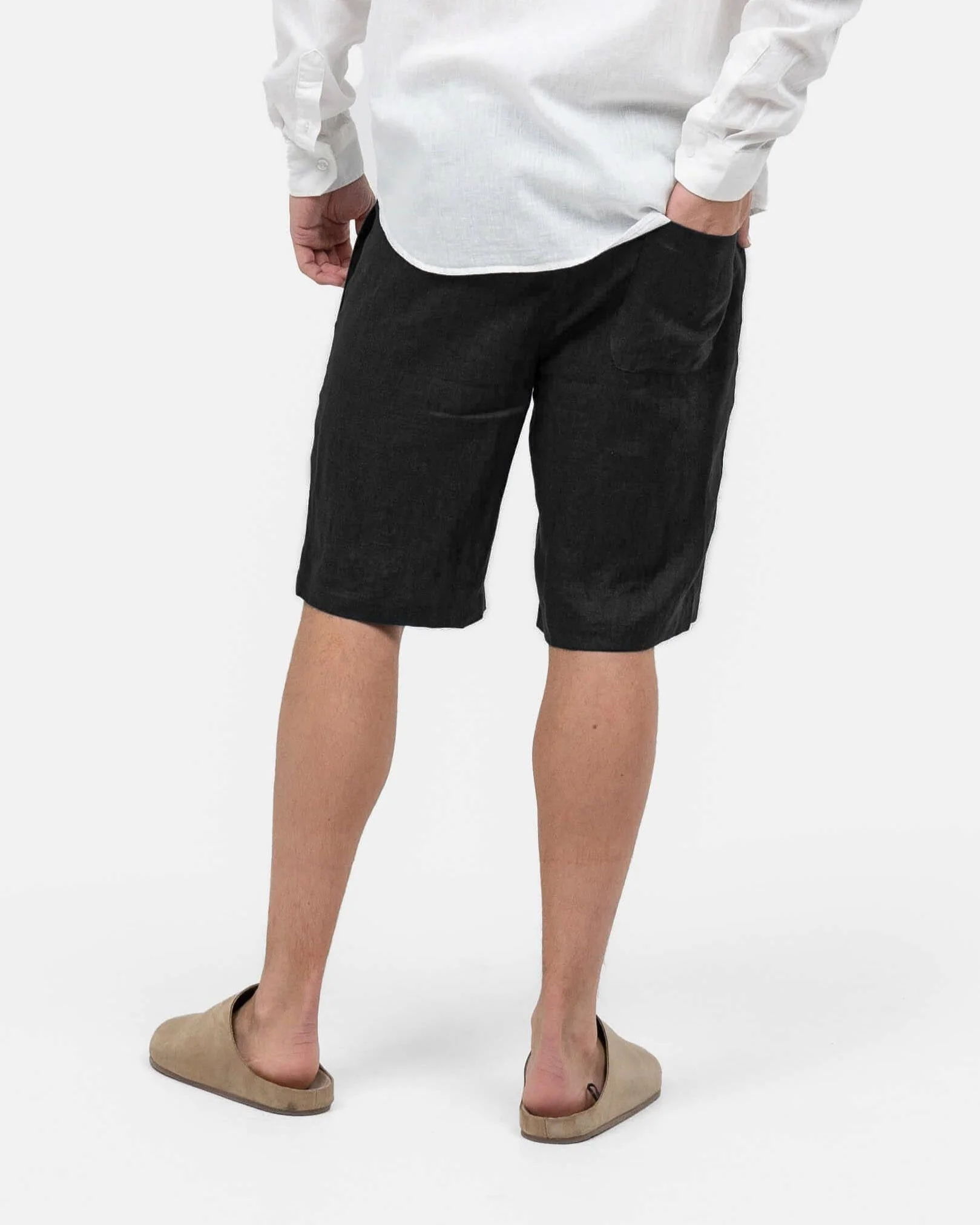 Flax shorts black - Image 9