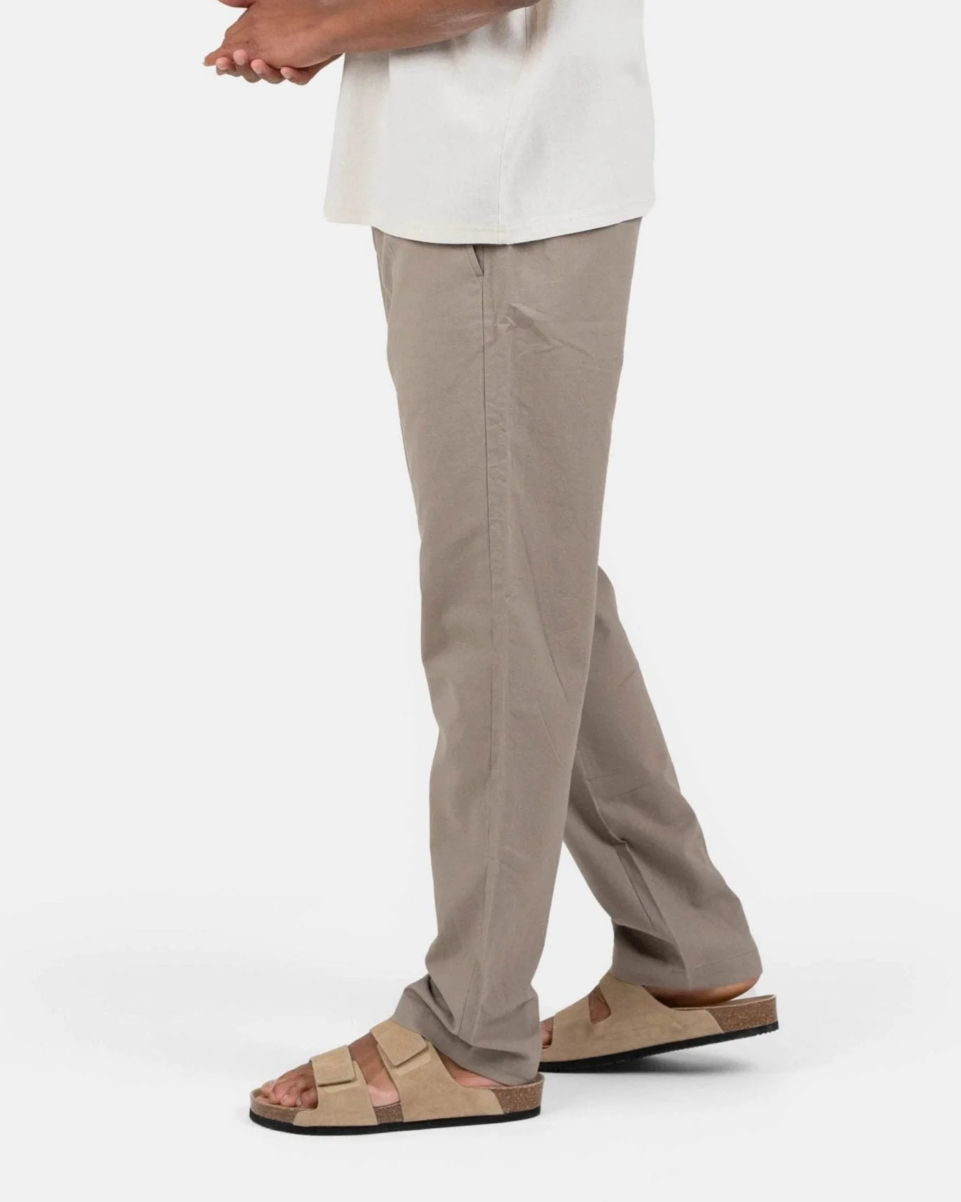 Flax pants mocha - Image 6