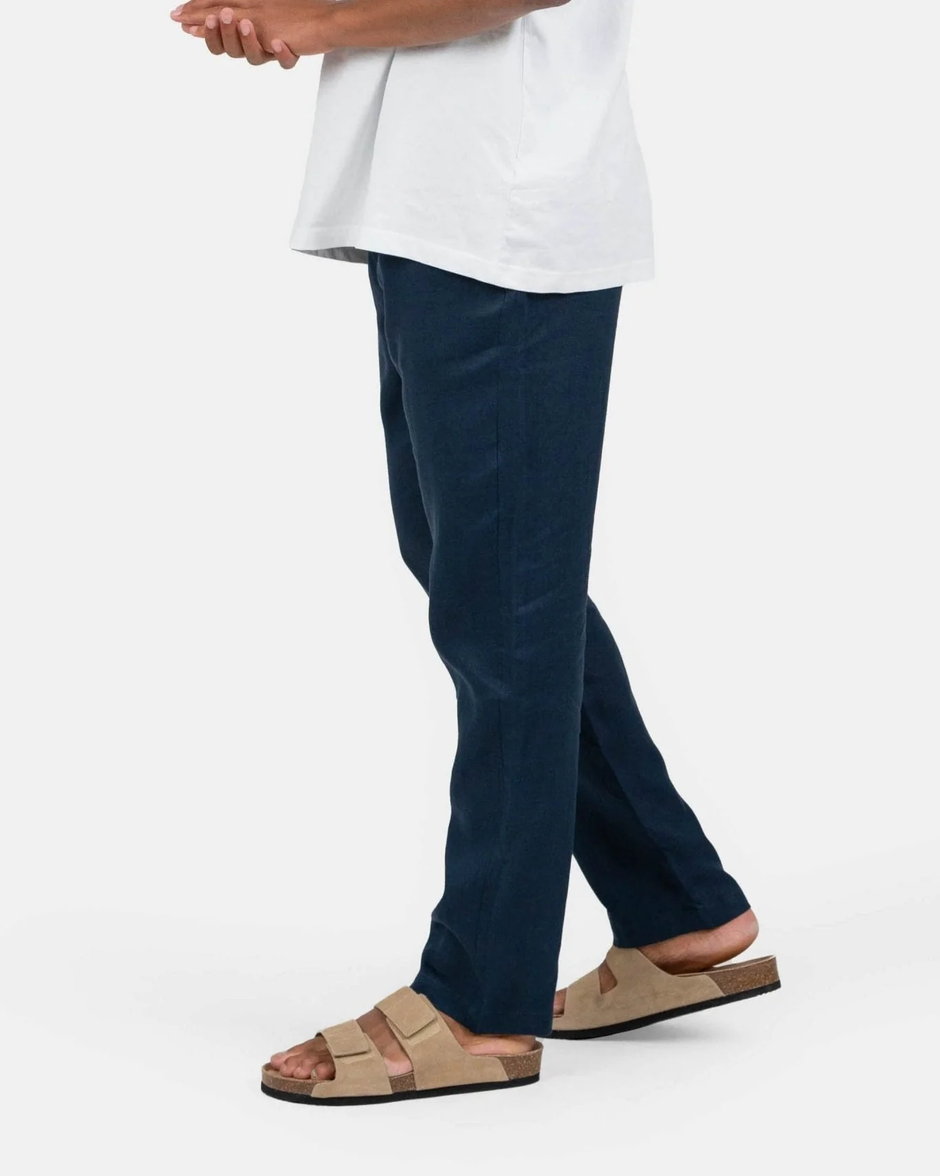 Flax pants Navy - Image 5