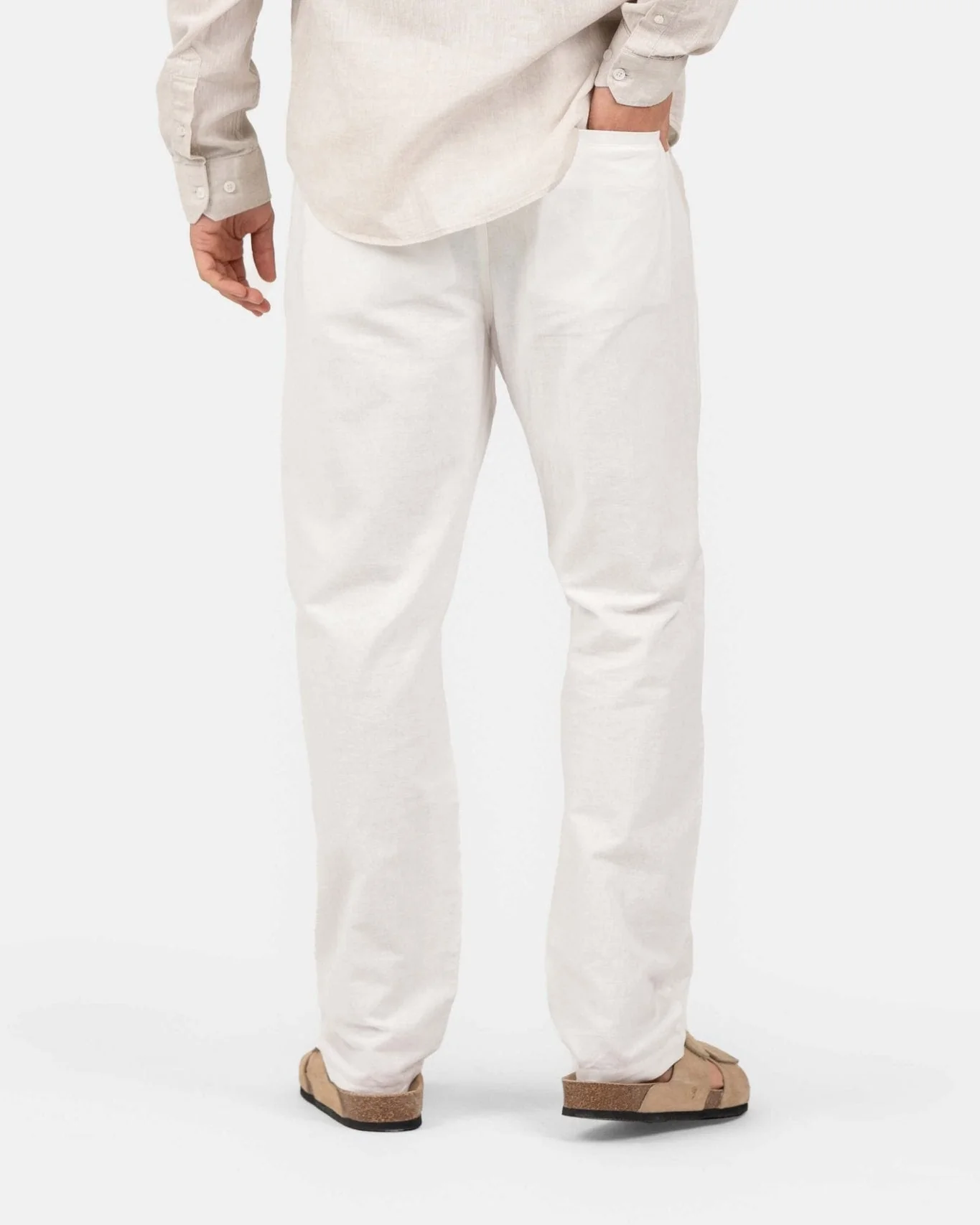 Flax pants white - Image 8