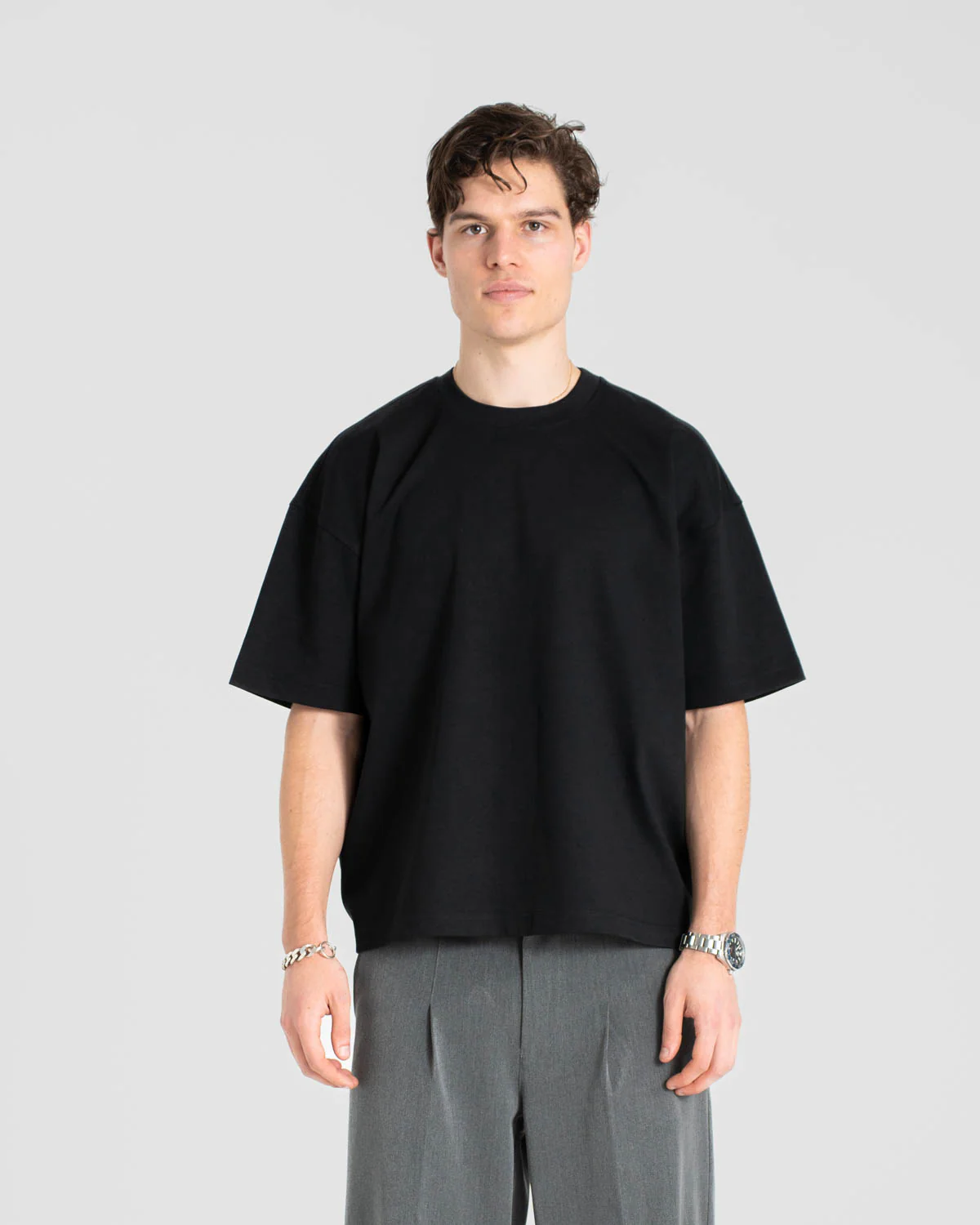 Blank T-shirt Black - Image 3