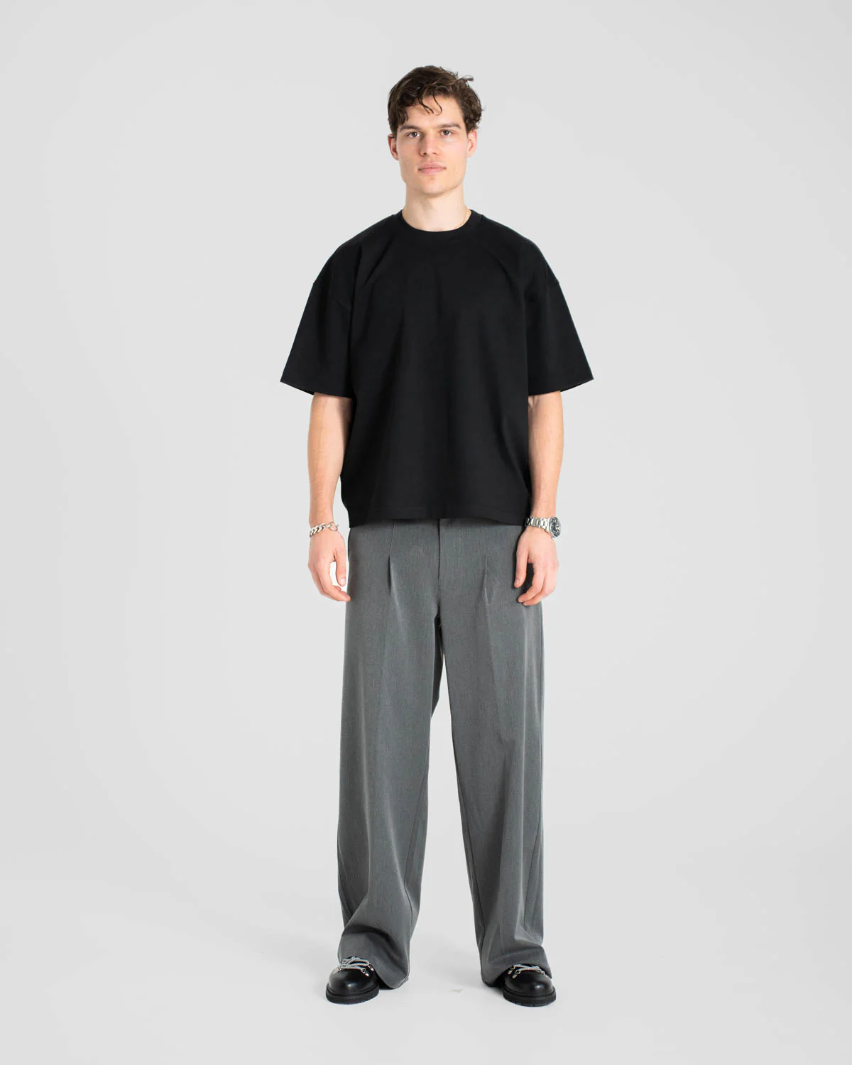 Blank T-shirt Black - Image 4