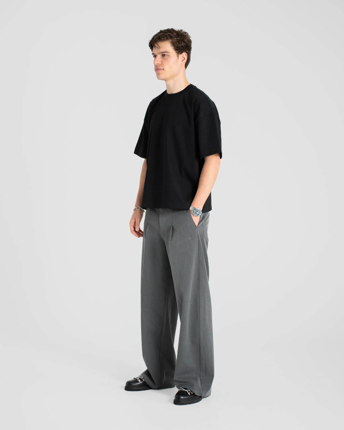 Blank T-shirt Black - Image 6