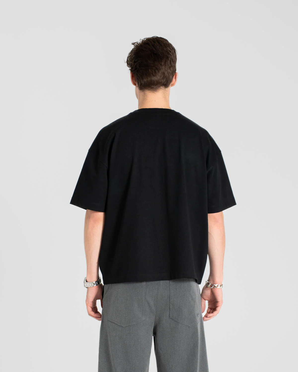 Blank T-shirt Black - Image 7