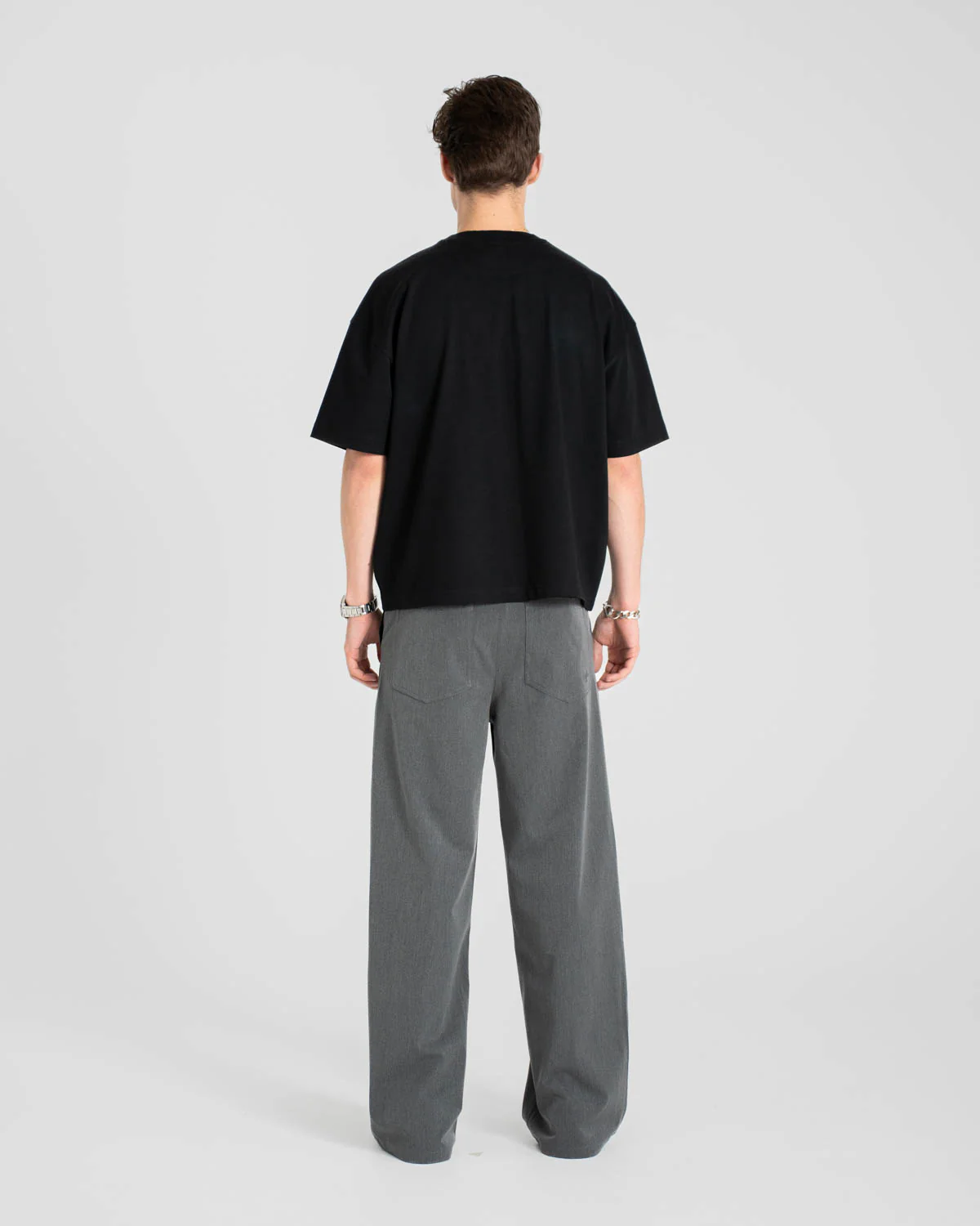 Blank T-shirt Black - Image 8
