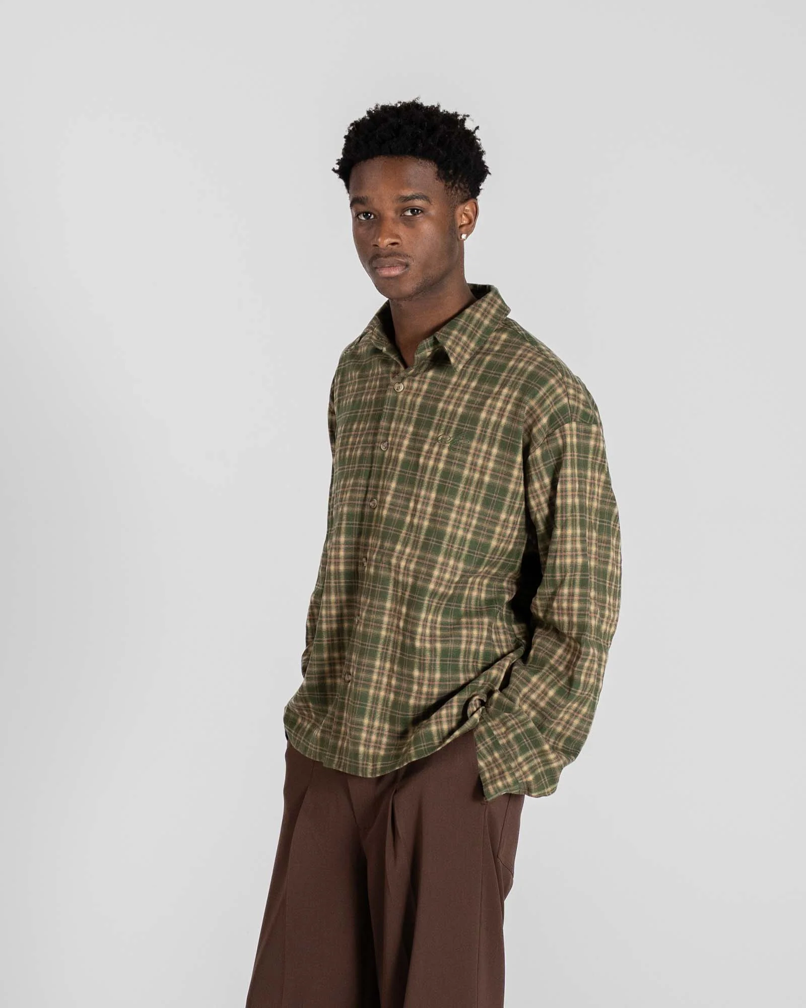 Ternet Flannel shirt Green - Image 6