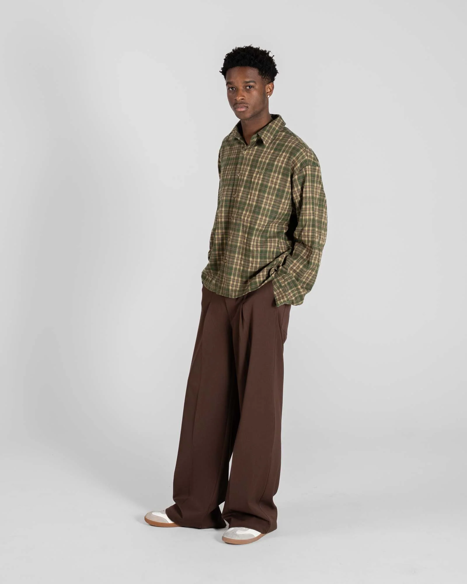 Ternet Flannel shirt Green - Image 7