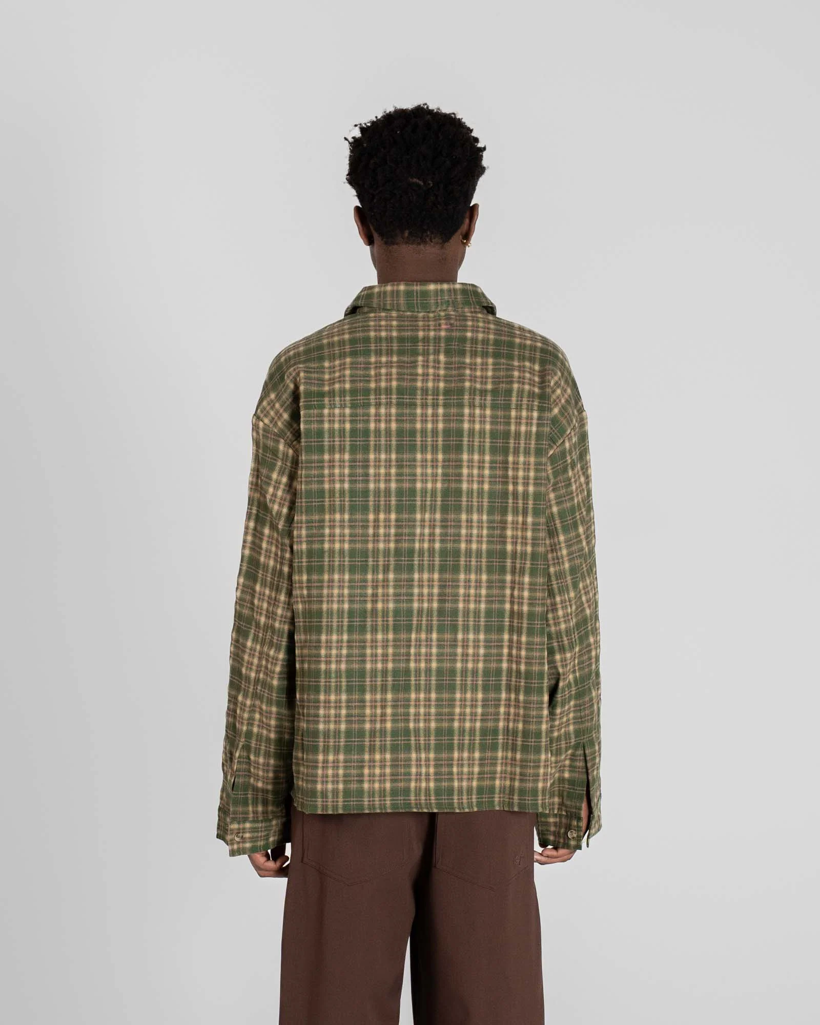 Ternet Flannel shirt Green - Image 8