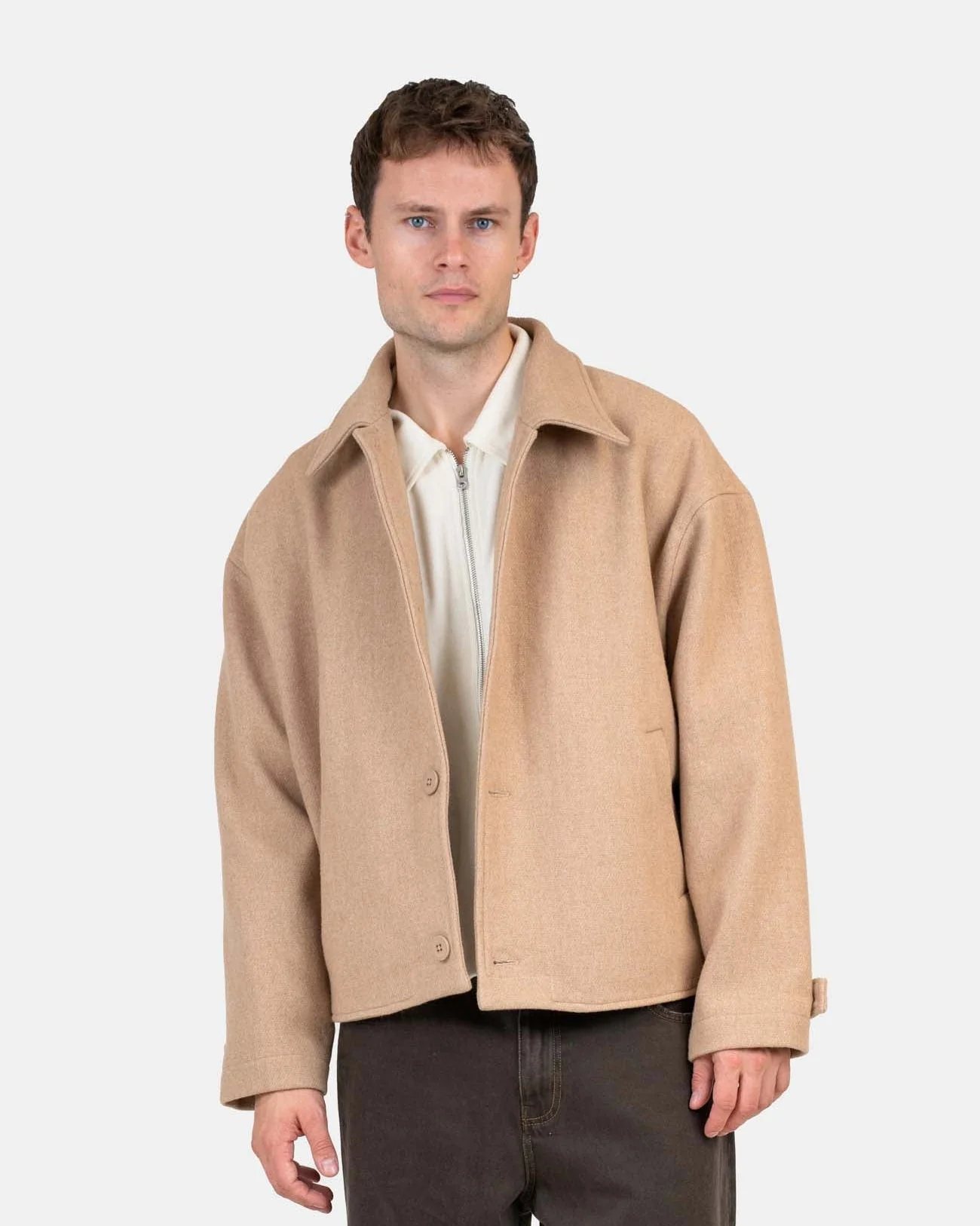 Wool Look Jacket - Image 3